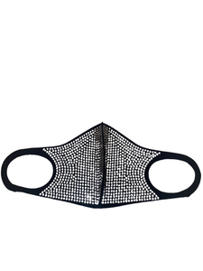 Diamante face mask