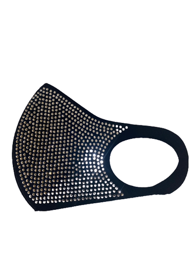 Diamante face mask